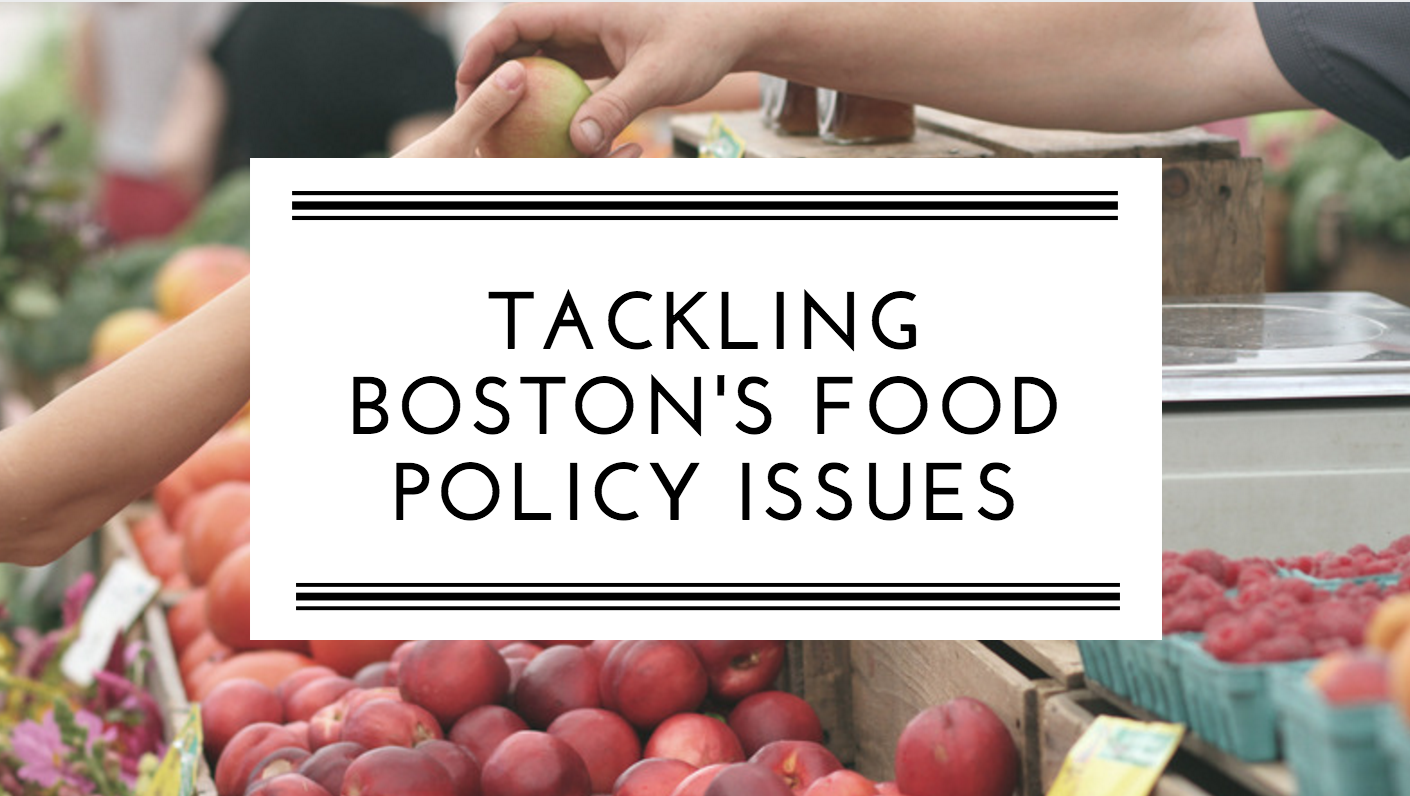 Boston Food Policy: Interview with Harvard's Food Law & Policy Clinic